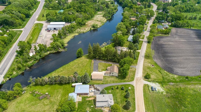 425 Franklin St, Morristown, MN 55052 - aerial overview of property's location featuring a nearby body of water