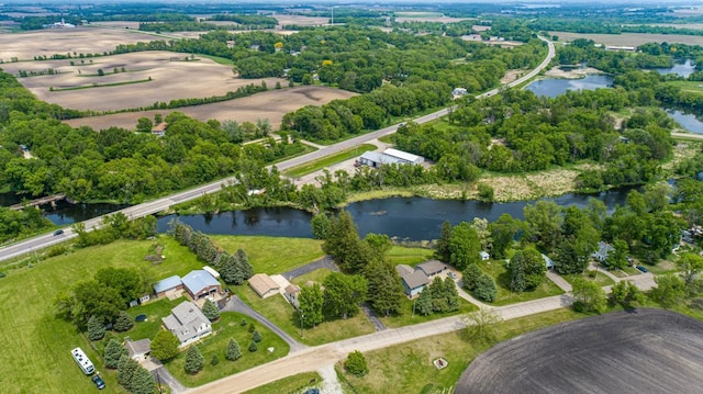 425 Franklin St, Morristown, MN 55052 - aerial view of a large body of water and a tree filled landscape