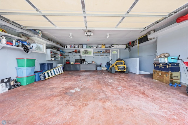 18117 Cherry Creek Ln, Erie Twp, MN 56501 - garage featuring a garage door opener