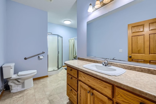 1110 Lia Ct, Northfield, MN 55057 - bathroom featuring a stall shower and vanity