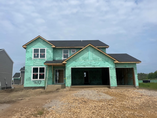 4637 Obsidian Way, Victoria, MN 55386 - unfinished property featuring an attached garage