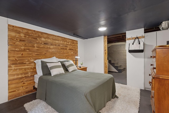 896 Carroll Ave, Saint Paul, MN 55104 - bedroom with concrete flooring