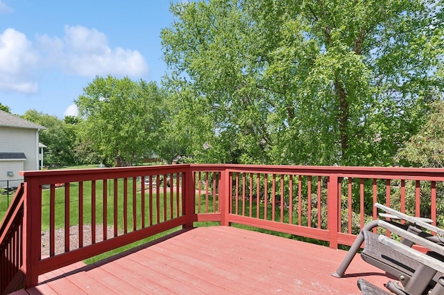 2035 123rd Ave NW, Coon Rapids, MN 55448 - deck featuring a yard
