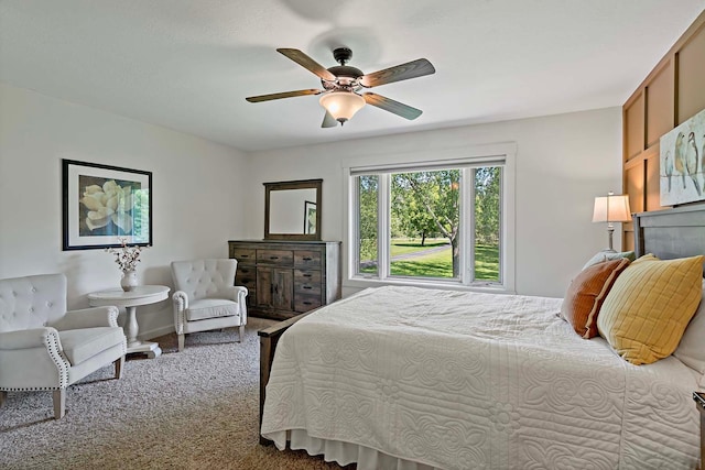 21570 France Blvd, Credit River Twp, MN 55044 - bedroom featuring carpet floors, a ceiling fan, and baseboards