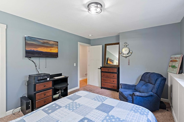 21570 France Blvd, Credit River Twp, MN 55044 - carpeted bedroom with baseboards and a desk