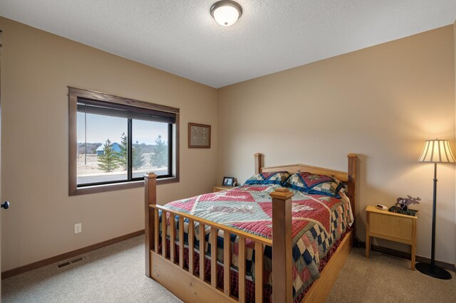 8530 Fir St, Greenfield, MN 55373 - carpeted bedroom with baseboards and a textured ceiling