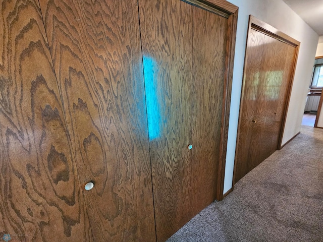 103 4th St S, Fairmount, ND 58030 - corridor featuring carpet flooring