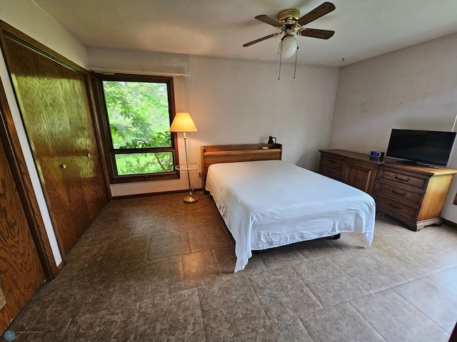 103 4th St S, Fairmount, ND 58030 - bedroom with a ceiling fan