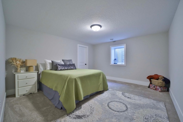 23904 Summer Haven Ln, Nisswa, MN 56468 - carpeted bedroom with a textured ceiling and baseboards