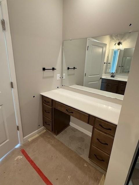 10051 Mulberry Ln, Corcoran, MN 55374 - bathroom featuring vanity and baseboards