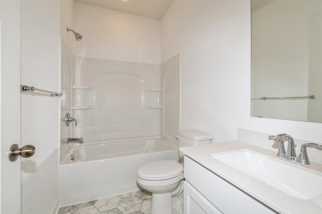 22615 Isla Way, Rogers, MN 55374 - full bathroom with toilet, vanity, and washtub / shower combination