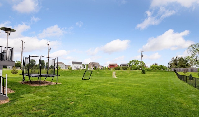5282 Randolph Ave NE, Otsego, MN 55374 - view of yard with a trampoline