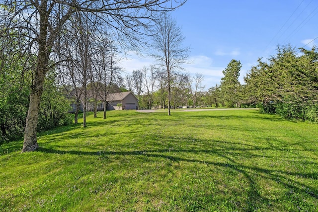 17260 Keystone Ave N, Hugo, MN 55038 - view of grassy yard with a garage