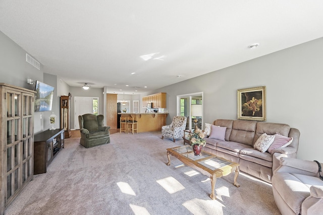 17260 Keystone Ave N, Hugo, MN 55038 - living room featuring healthy amount of natural light and light colored carpet