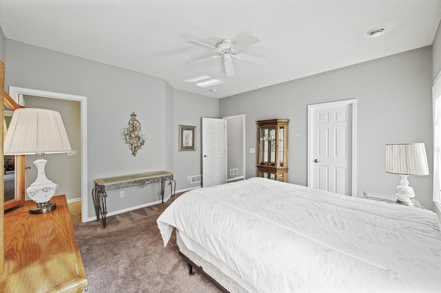 17260 Keystone Ave N, Hugo, MN 55038 - carpeted bedroom featuring baseboards and ceiling fan