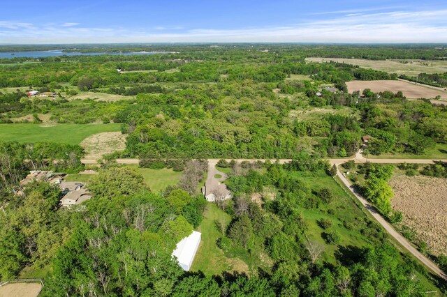 17260 Keystone Ave N, Hugo, MN 55038 - drone / aerial view of a nearby body of water and a forest
