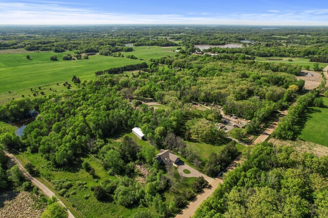 17260 Keystone Ave N, Hugo, MN 55038 - aerial overview of property's location featuring a forest