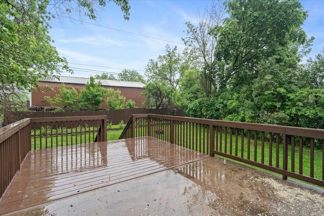 106 1/2 N St, Hudson, WI 54016 - view of wooden terrace