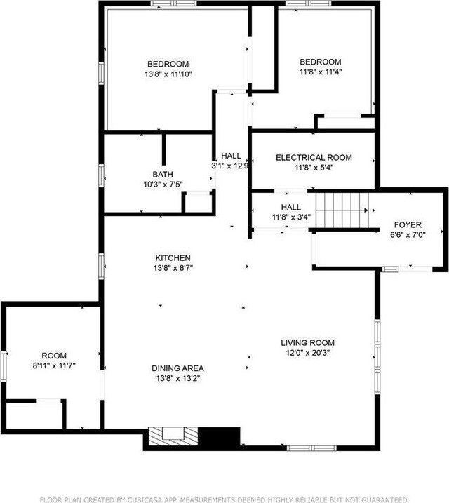 106 1/2 N St, Hudson, WI 54016 - room layout