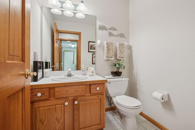 11202 Virginia Rd, Bloomington, MN 55438 - bathroom with tile patterned floors and vanity