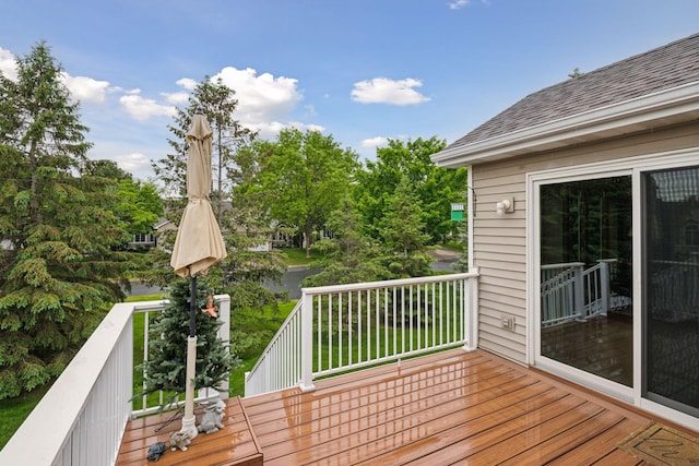 11202 Virginia Rd, Bloomington, MN 55438 - view of wooden deck