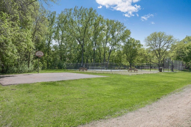 212 Eagle Lake Dr, Maple Grove, MN 55369 - view of yard featuring community basketball court