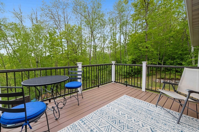31172 Apache Cir, Breezy Point, MN 56472 - view of wooden deck