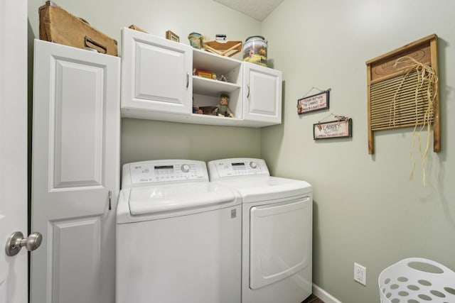 3157 Doneene Ln, Eagan, MN 55121 - washroom featuring cabinet space and washing machine and clothes dryer
