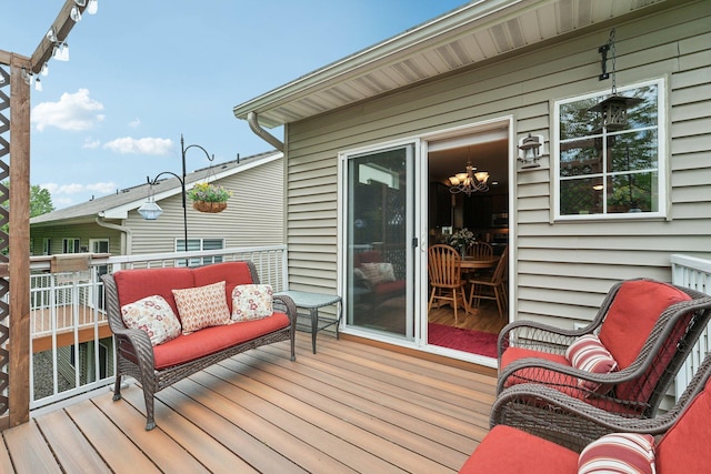 3157 Doneene Ln, Eagan, MN 55121 - view of wooden deck