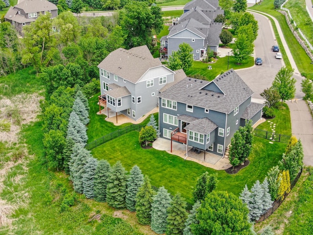 6005 Comstock Ln N, Plymouth, MN 55446 - aerial perspective of suburban area