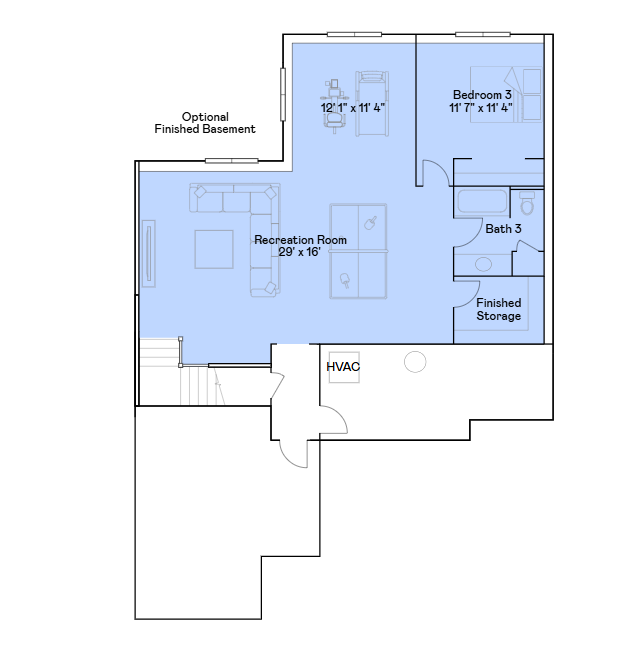 20106 68th Pl, Corcoran, MN 55340 - view of room layout
