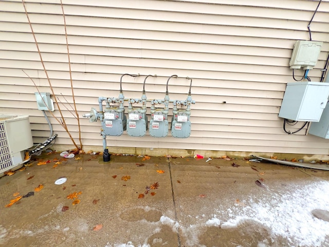 1599 Rice St, Saint Paul, MN 55117 - exterior view of gas meter