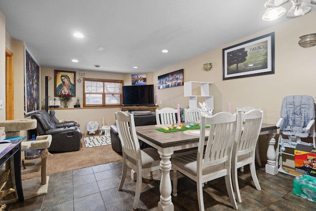 1599 Rice St, Saint Paul, MN 55117 - dining space featuring recessed lighting