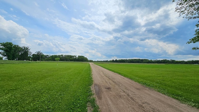 13386 Palomino Rd, Bertha Twp, MN 56437 - view of dirt / gravel road with a rural view