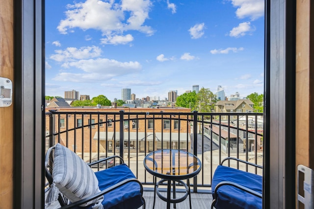 15 Franklin Ave Unit 312, Minneapolis, MN 55404 - balcony featuring a city view