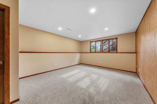 1930 6th Ave NE, Owatonna, MN 55060 - spare room with carpet flooring, baseboards, and recessed lighting