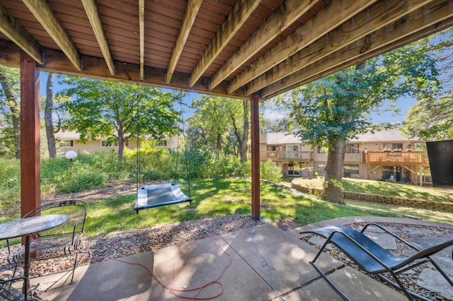 1351 4th St W, Hastings, MN 55033 - view of patio / terrace with a residential view