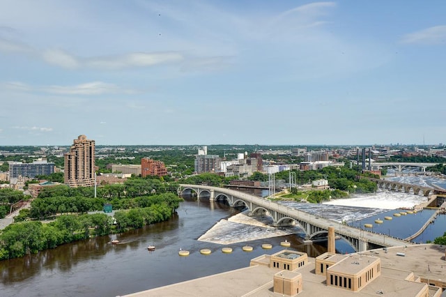 15 1st St Unit A1119, Minneapolis, MN 55401 - view of urban area with a notable bridge and a nearby body of water