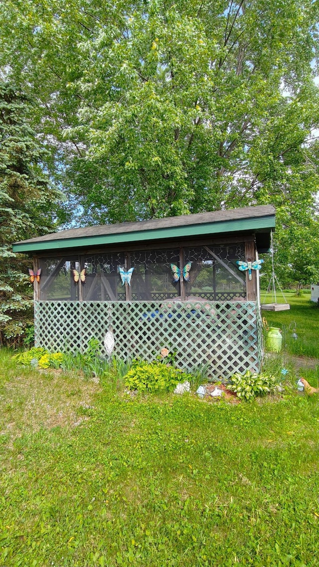 13786 188th Pl, Williams Twp, MN 56350 - view of yard