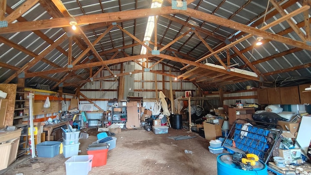13786 188th Pl, Williams Twp, MN 56350 - garage featuring metal wall