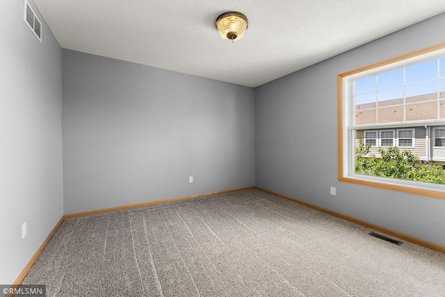 11206 Baltimore St NE Unit A, Blaine, MN 55449 - unfurnished room with carpet floors, baseboards, and a textured ceiling