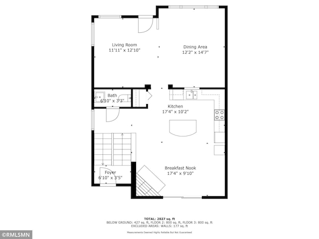 11206 Baltimore St NE Unit A, Blaine, MN 55449 - property floor plan