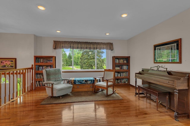 11236 207th Ave NW, Elk River, MN 55330 - sitting room featuring wood finished floors and recessed lighting