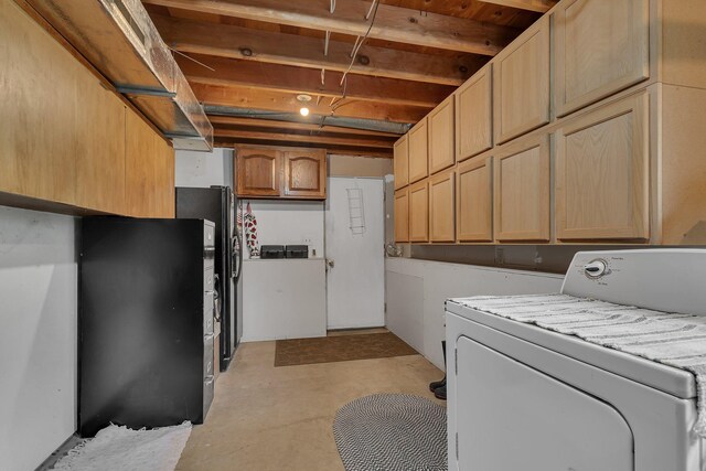 11236 207th Ave NW, Elk River, MN 55330 - laundry area featuring washer / dryer and cabinet space