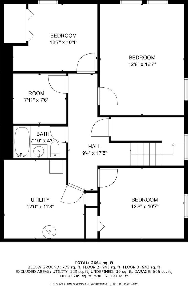 7658 Silver Lake Rd, Mounds View, MN 55112 - home floor plan