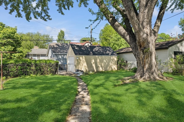 5604 14th Ave S, Minneapolis, MN 55417 - view of yard featuring an outdoor structure