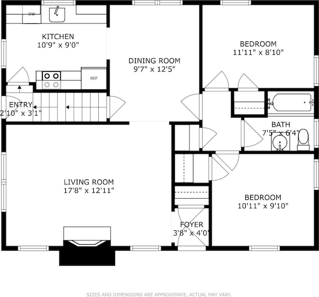 5604 14th Ave S, Minneapolis, MN 55417 - property floor plan