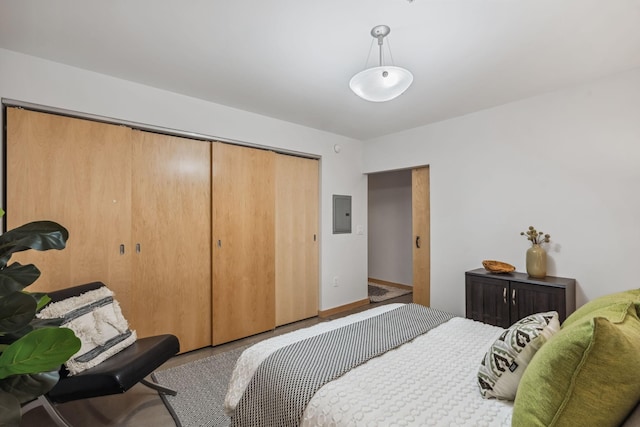 720 4th St Unit 603, Minneapolis, MN 55401 - bedroom with a closet and electric panel