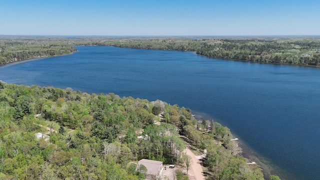 2145 Big Deep Lake Dr NW, Hackensack, MN 56452 - aerial view of a forest and a large body of water
