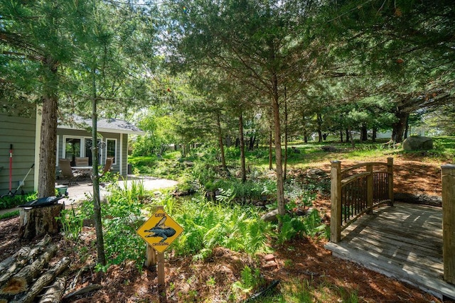 903 Ingalls Rd, Menomonie, WI 54751 - view of yard with a patio